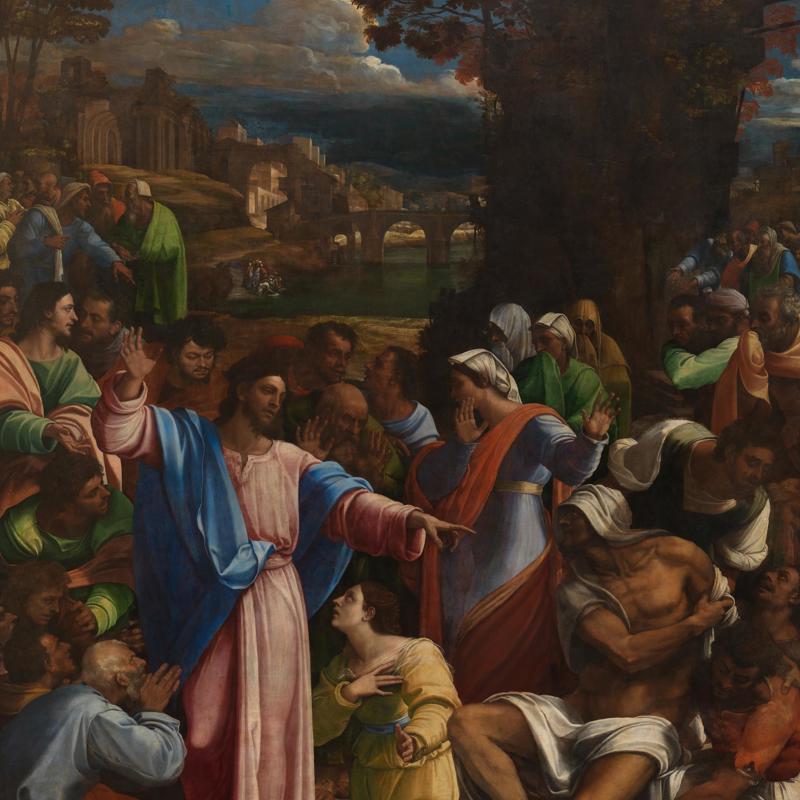 Literally raising 'The Raising of Lazarus'