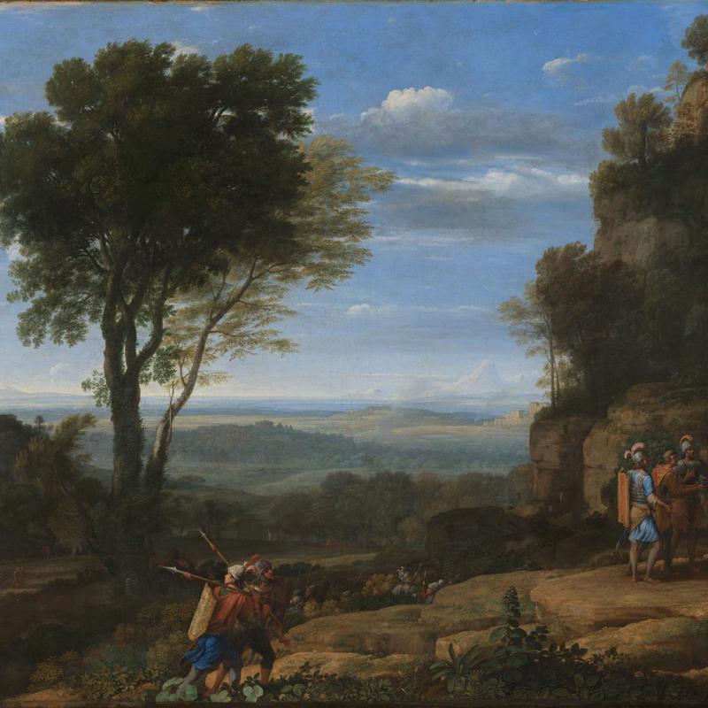Landscape with David at the Cave of Adullam