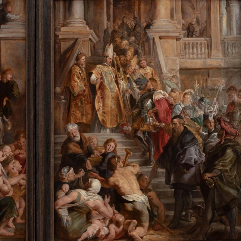 Oil Sketch for High Altarpiece, St Bavo, Ghent