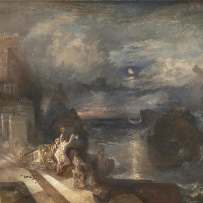 The Parting of Hero and Leander