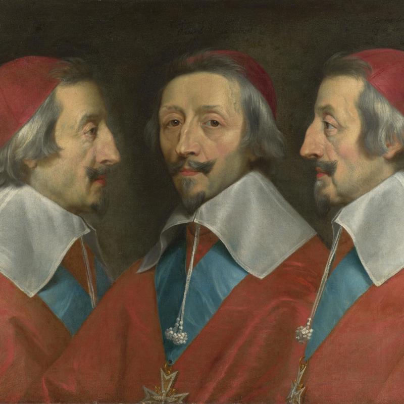 Triple Portrait of Cardinal de Richelieu