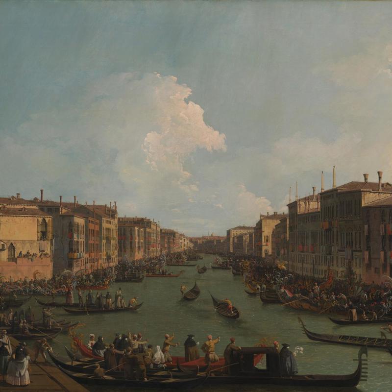 Venice: A Regatta on the Grand Canal