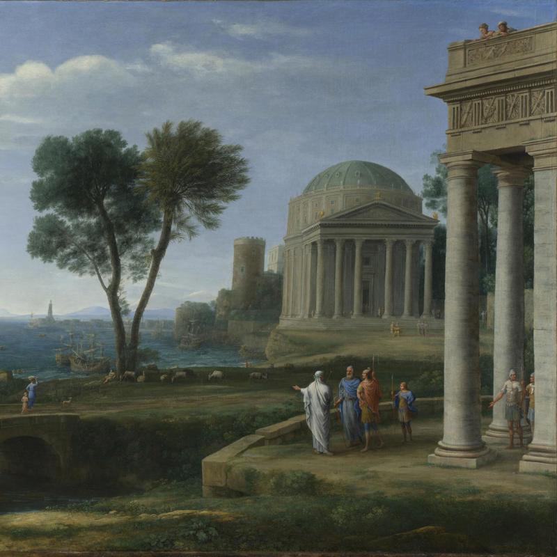 Landscape with Aeneas at Delos