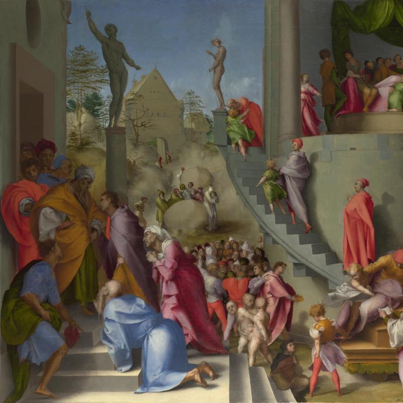 Joseph with Jacob in Egypt