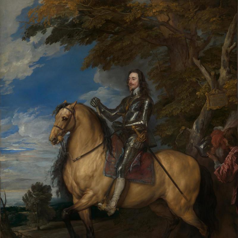 Equestrian Portrait of Charles I