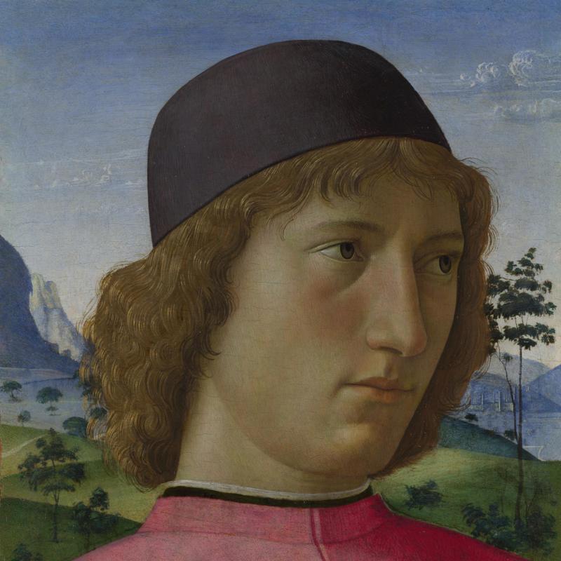Portrait of a Young Man in Red