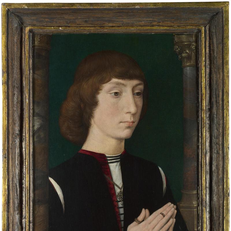 A Young Man at Prayer