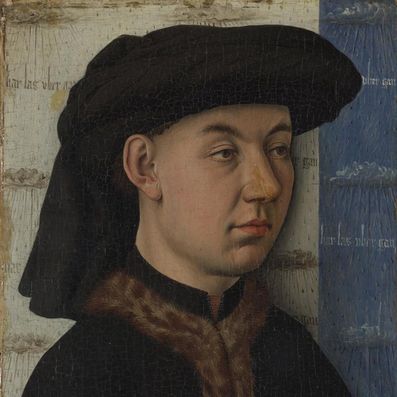 A Young Man holding a Ring