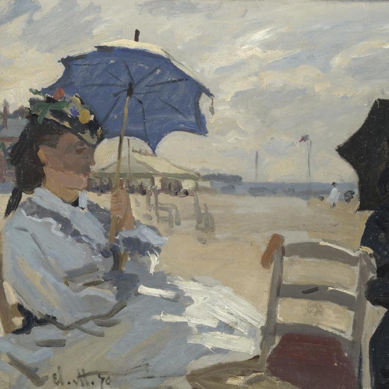 The Beach at Trouville