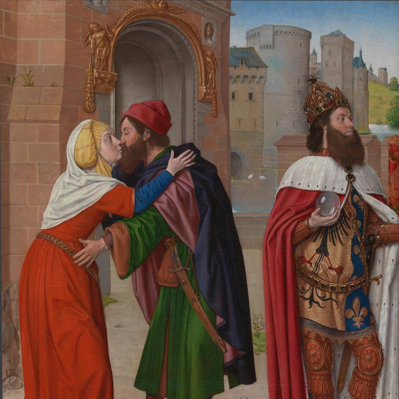 The Meeting at the Golden Gate; Charlemagne