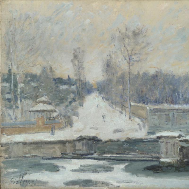 The Watering Place at Marly-le-Roi