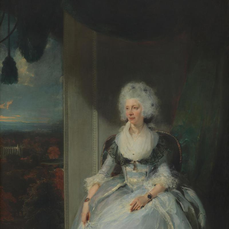 Why did Queen Charlotte not like this portrait of herself?