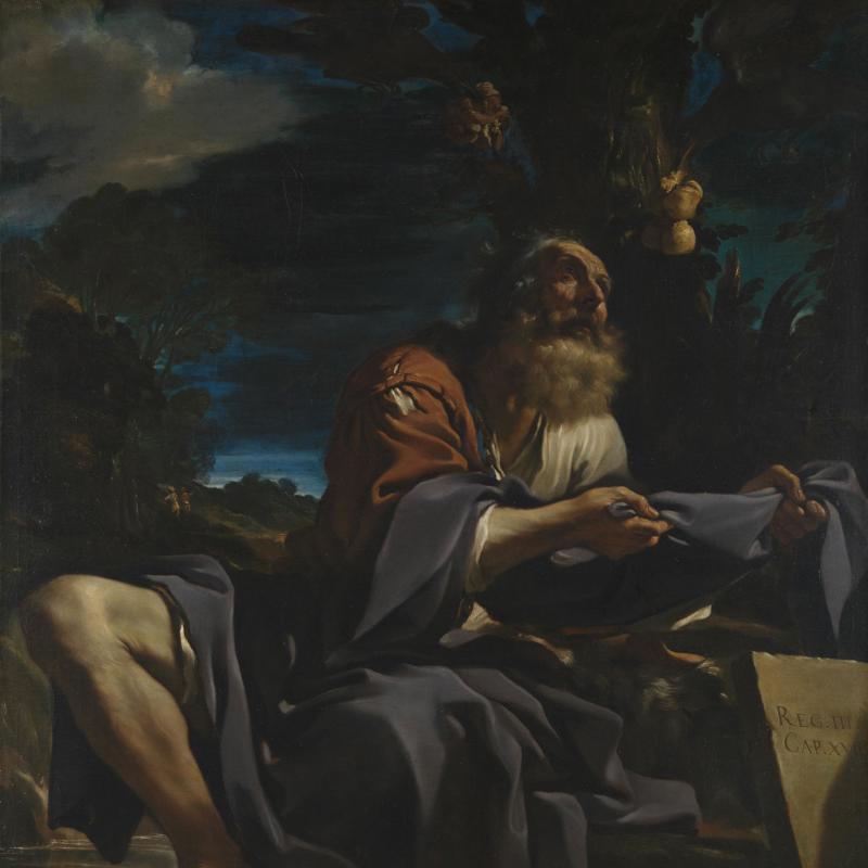 Elijah fed by Ravens